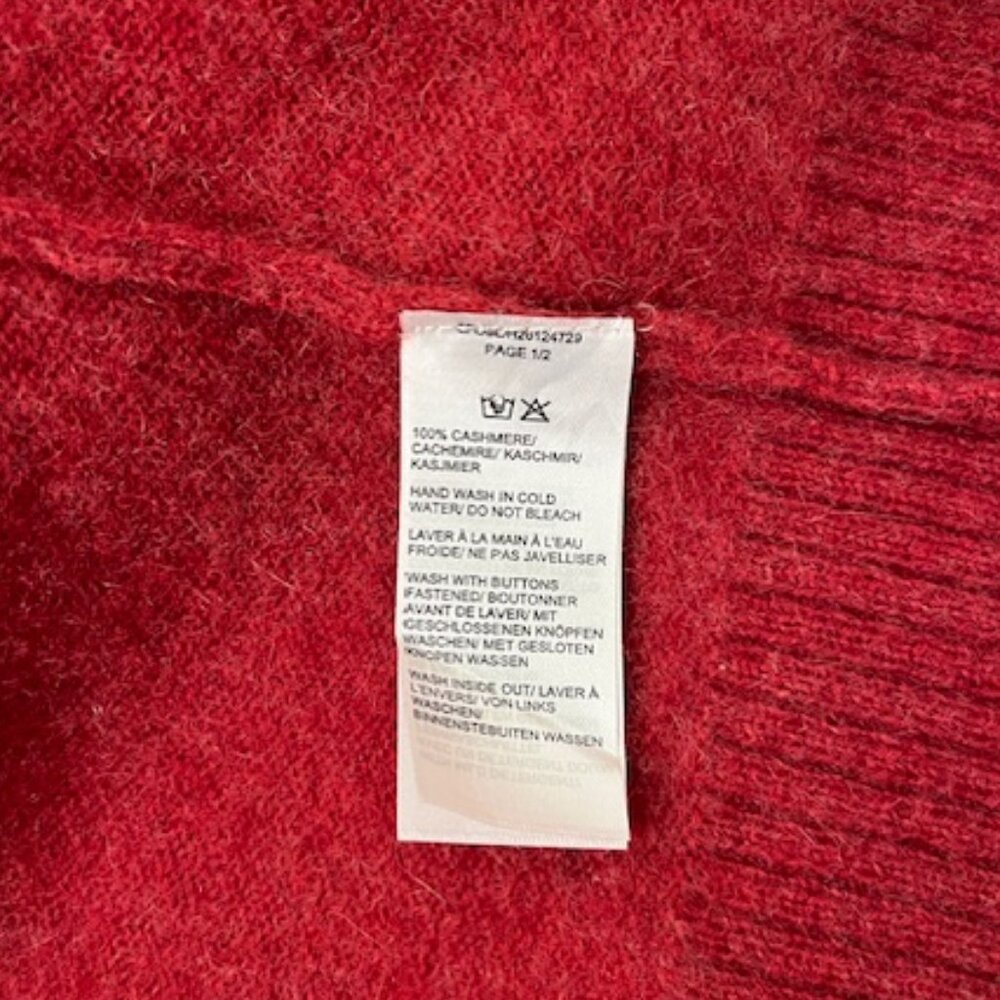 100% Cashmere Cardigan (New w/o Tag) - Picture 4 of 4